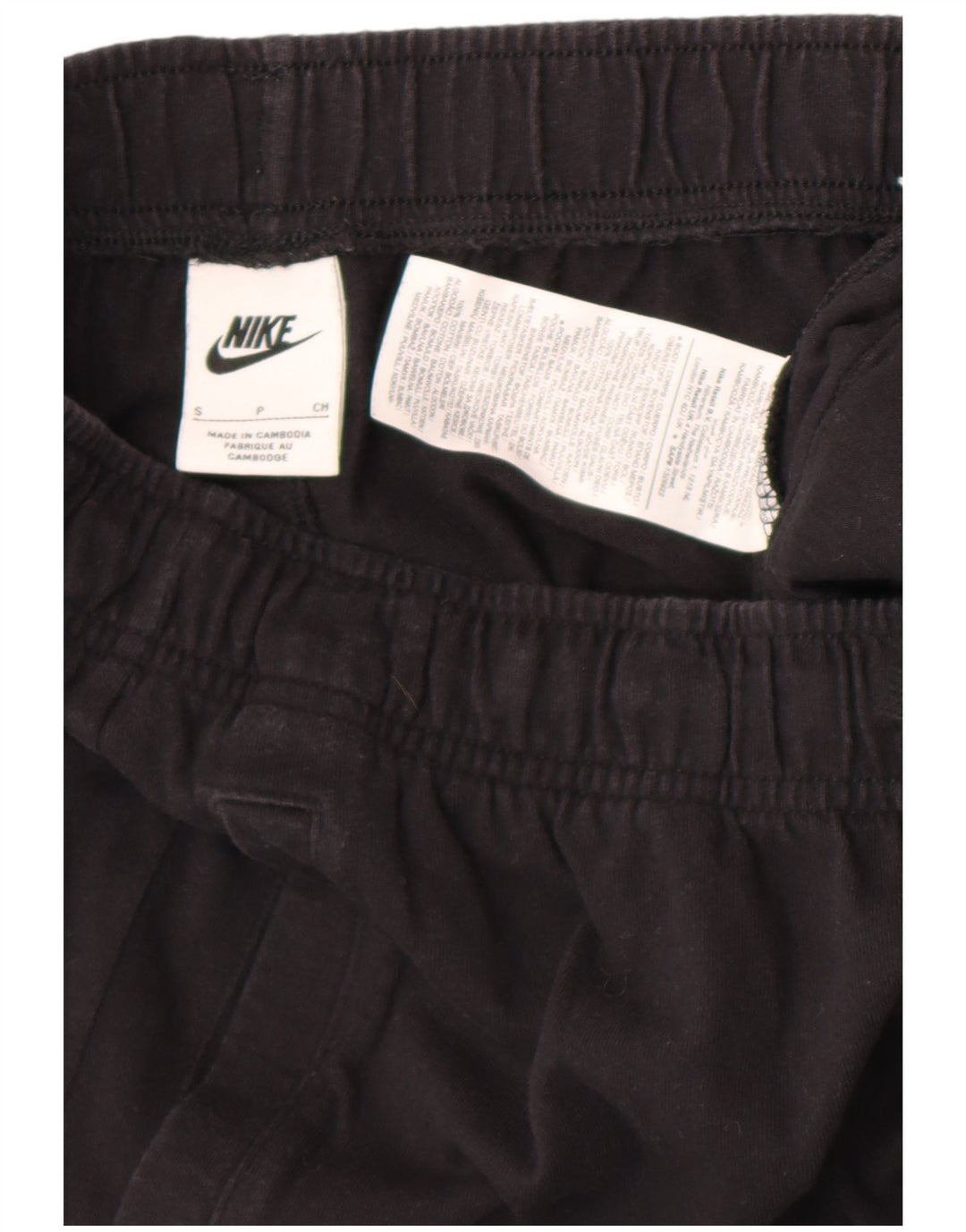 Мужские спортивные шорты Nike, маленькие черные, хлопок