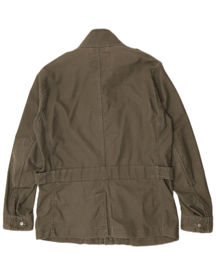 Мужская куртка Woolrich в стиле милитари UK 40, большой размер, цвет хаки, хлопок