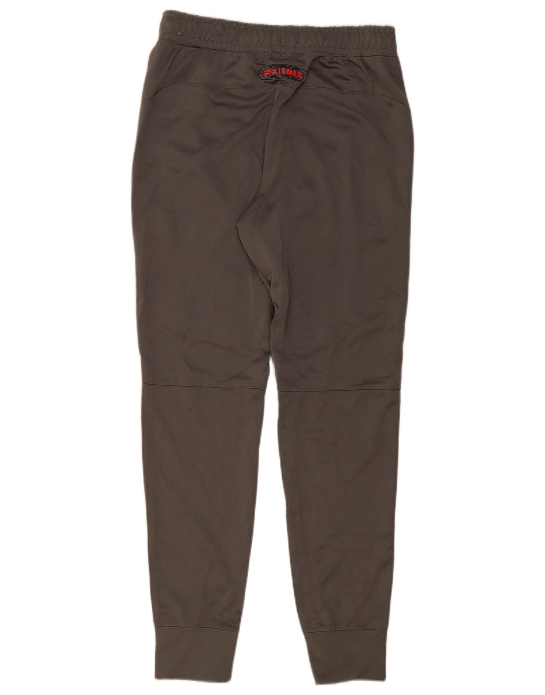 Мужские спортивные брюки NIKE джоггеры среднего серого цвета из полиэстера с цветными блоками