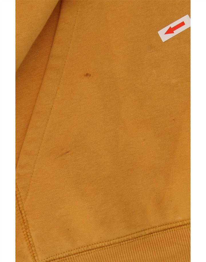 Мужской джемпер с капюшоном Carhartt из хлопка среднего желтого цвета