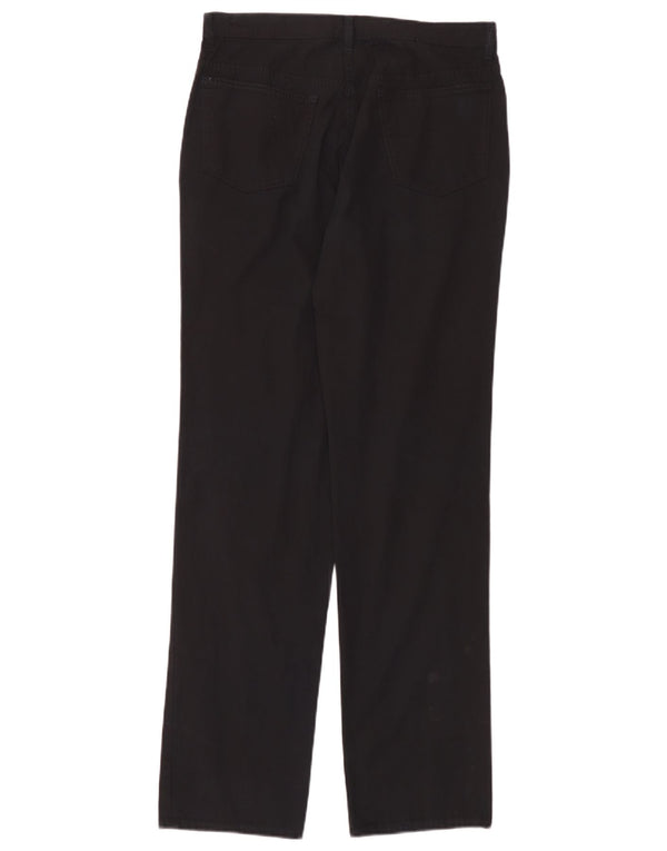 Trussardi Мужские прямые повседневные брюки IT 50 Large W32 L34 Черные