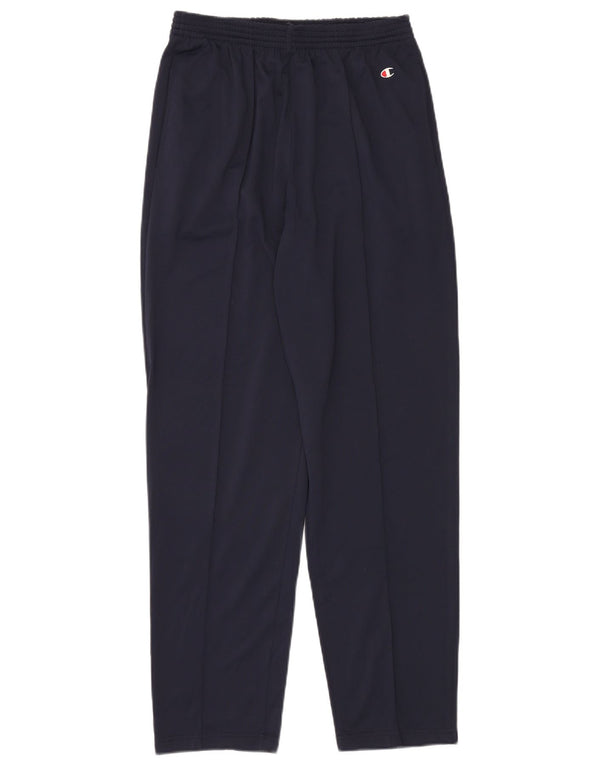 Champion Mens Tracksuit Trousers Medium Navy Blue Polyester