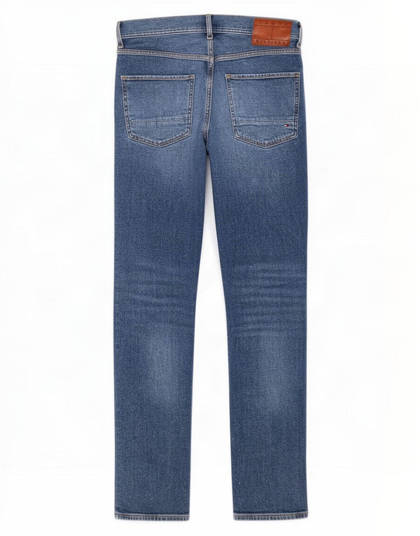 Мужские прямые джинсы Tommy Hilfiger Denton W32 L32, синий хлопок