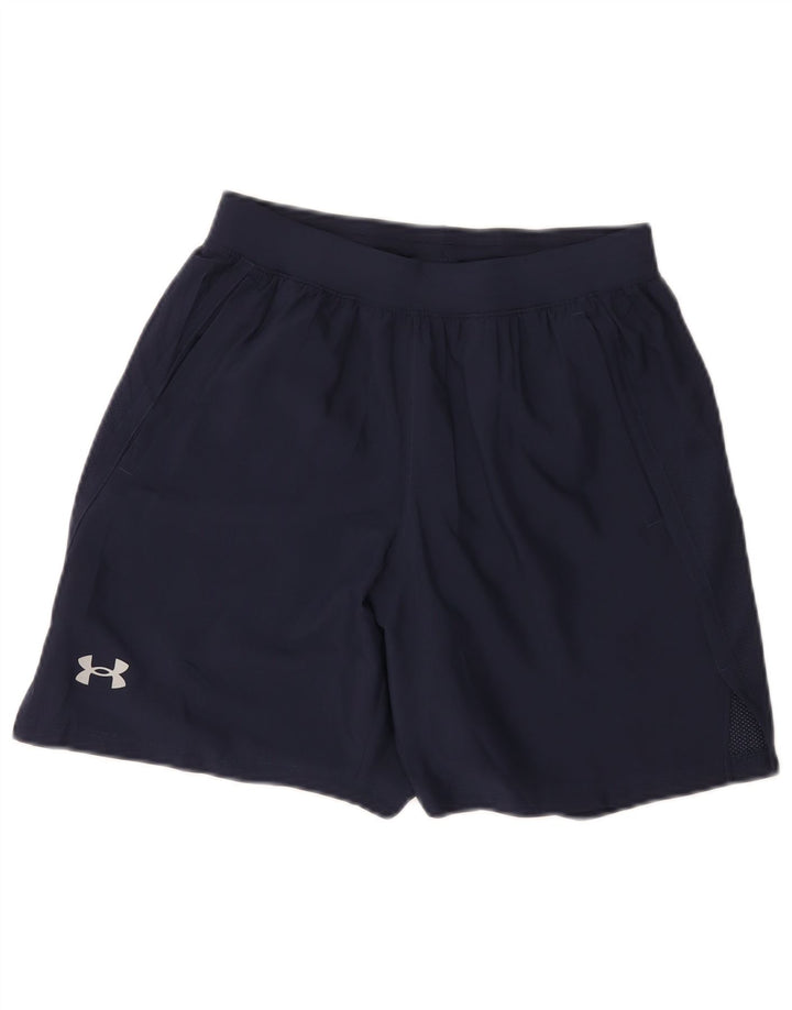 Женские спортивные шорты Under Armour UK 10, маленькие, темно-синие, полиэстер