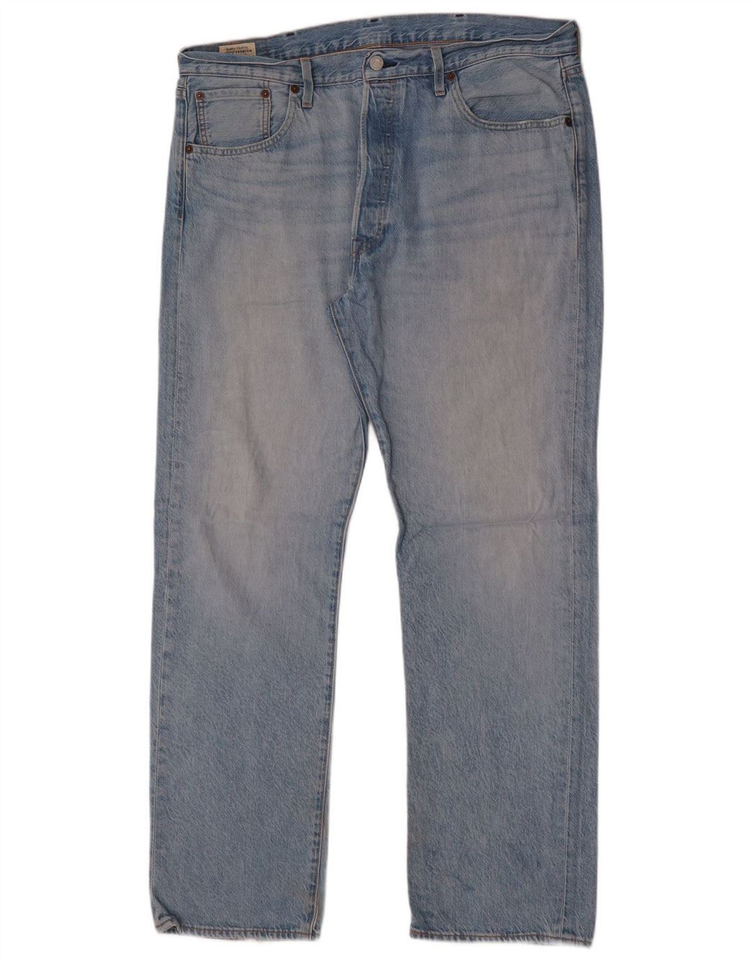 Мужские прямые джинсы Levi's 501 W38 L32 синие, хлопок