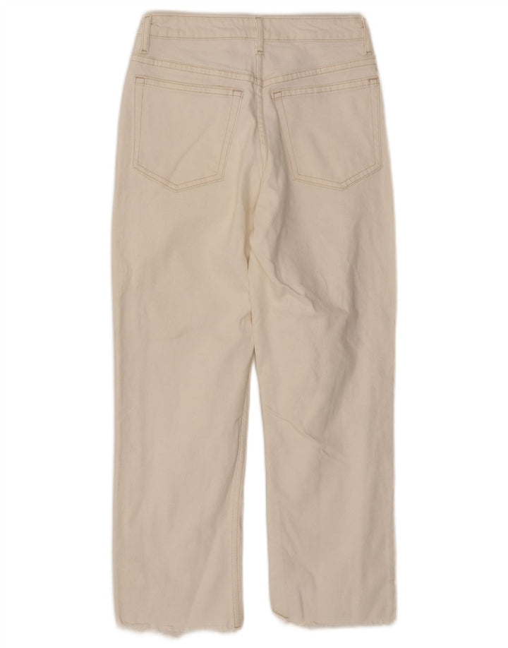 Женские прямые джинсы Topshop W26 L24, белый хлопок