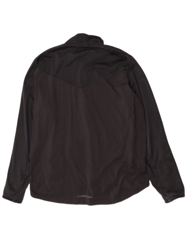Женская спортивная куртка Nike Dri Fit UK 18 XL, черный полиэстер