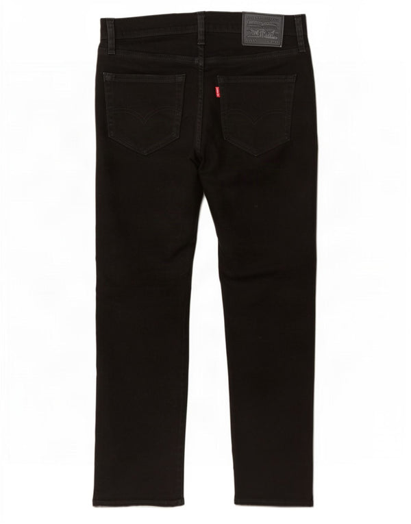 Мужские зауженные джинсы Levi's 512 W29 L32, черный хлопок