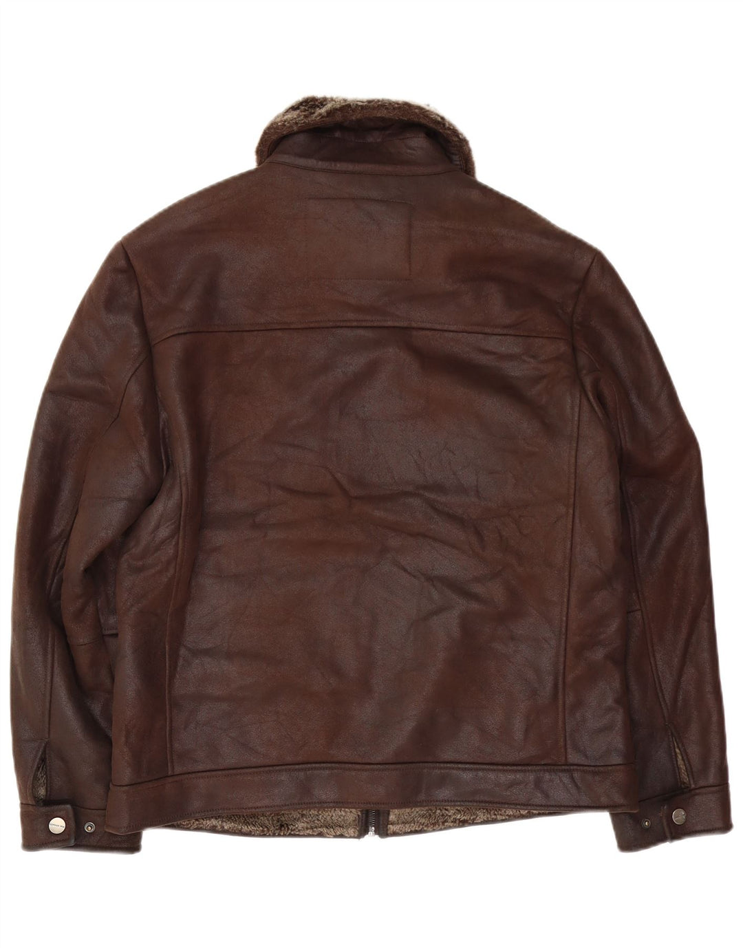 Мужская куртка шерпа London Fog Heritage UK 38, средний коричневый акрил