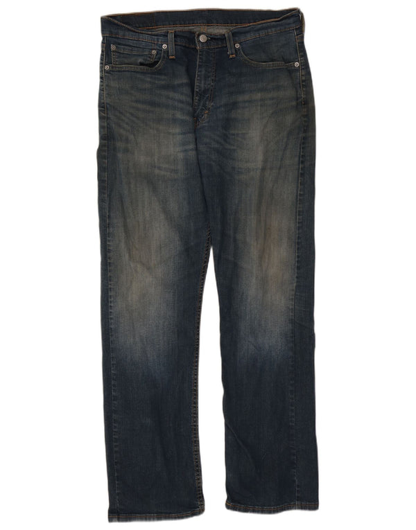 Мужские прямые джинсы Levi's 513 W34 L32 синие