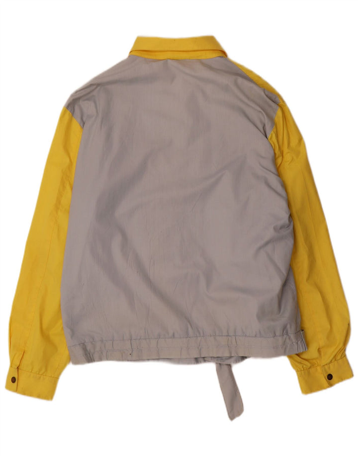Мужская куртка-бомбер Sportman IT 52 XL Желтая с цветными блоками