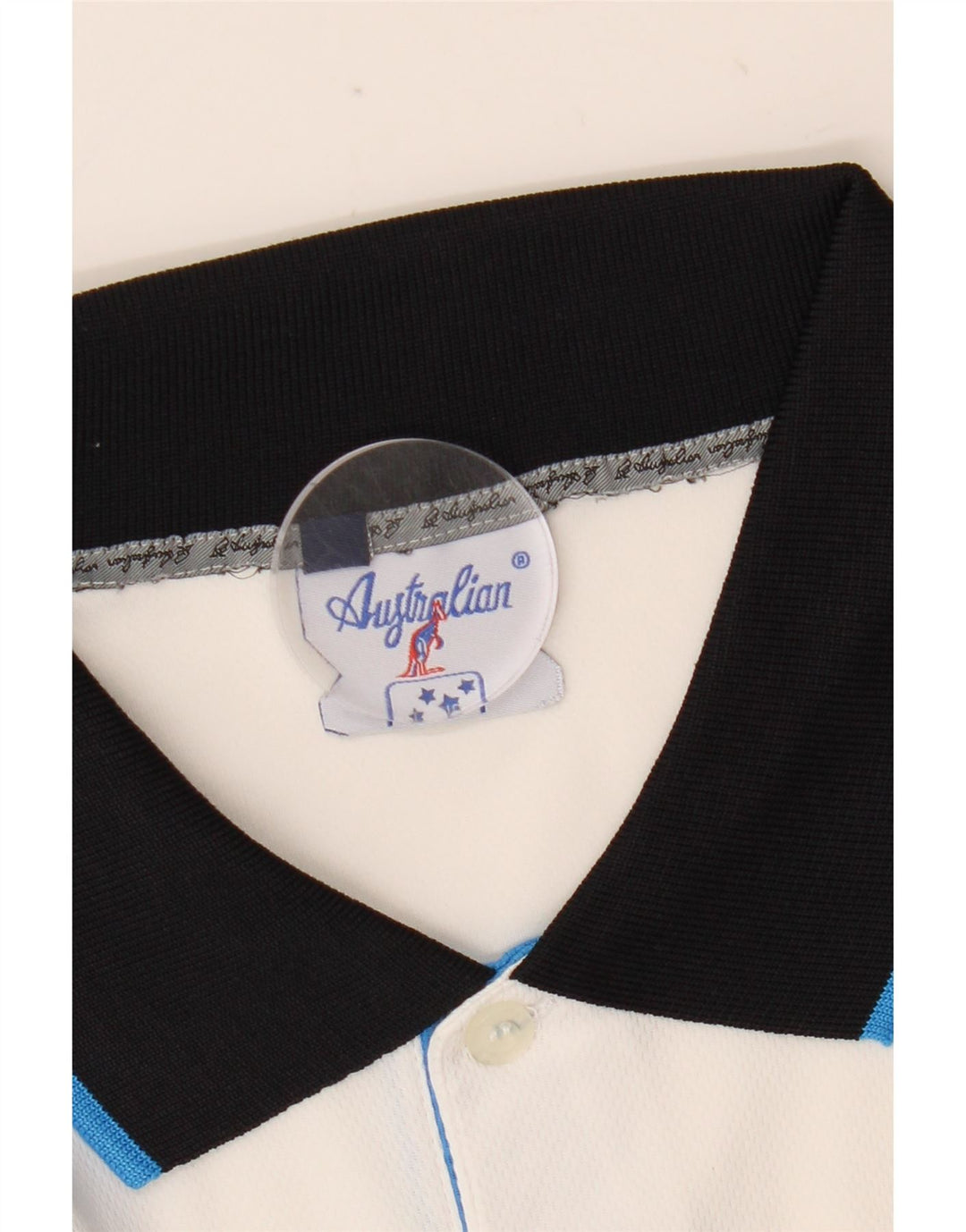 Рубашка-поло мужская AUSTRALIAN L'ALPINA IT 50 Medium White Colourblock