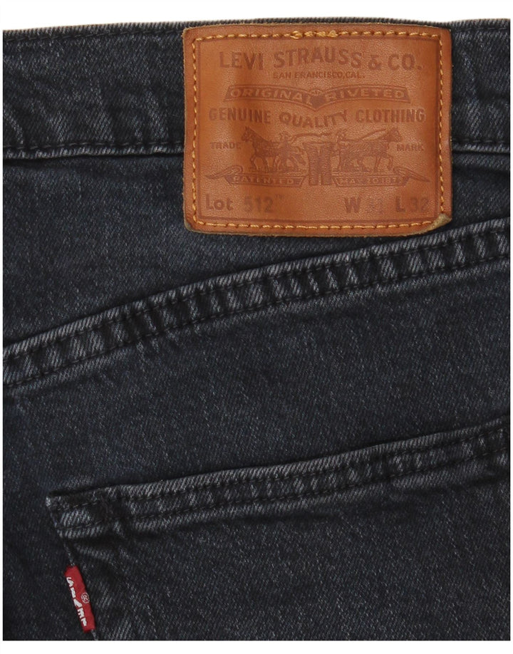 Мужские зауженные джинсы Levi's 512 W31 L26 Темно-синие