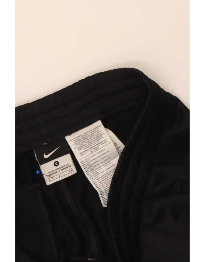 Мужские спортивные брюки Nike, маленькие черные брюки из полиэстера