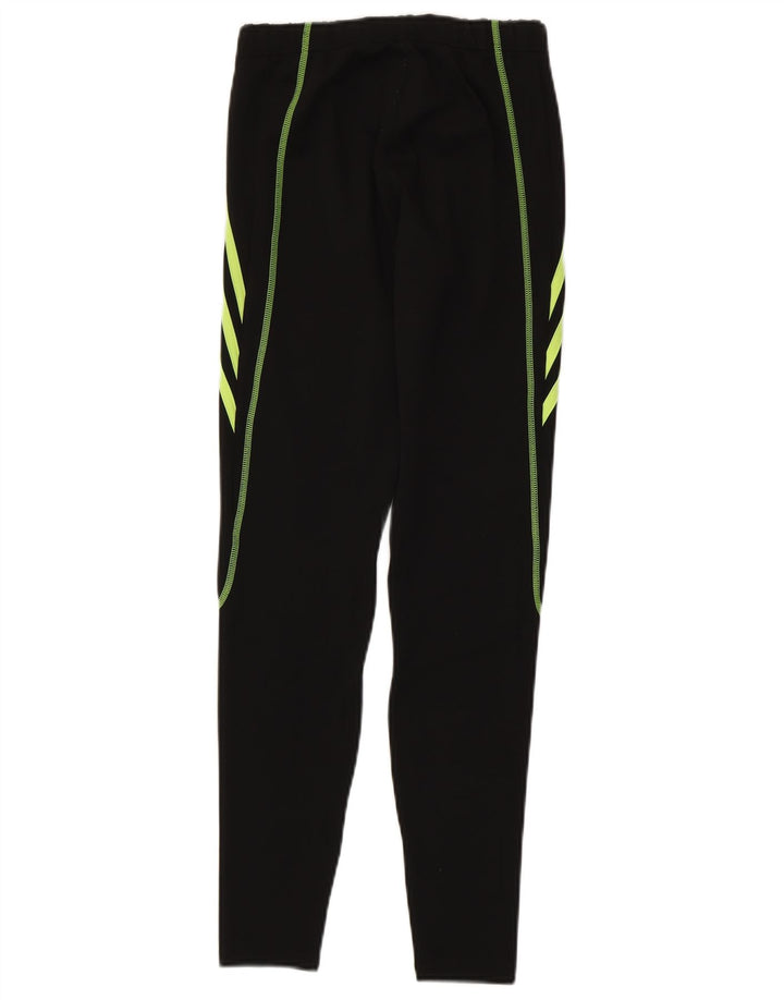 Женские леггинсы Adidas Climalite UK 10, маленькие черные из полиэстера