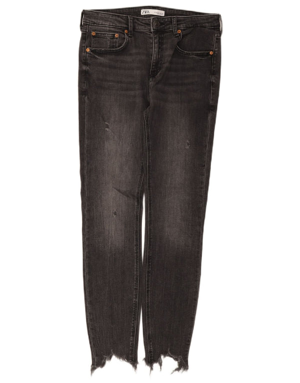 Женские джинсы скинни Zara EU 40 Medium W30 L28, черные