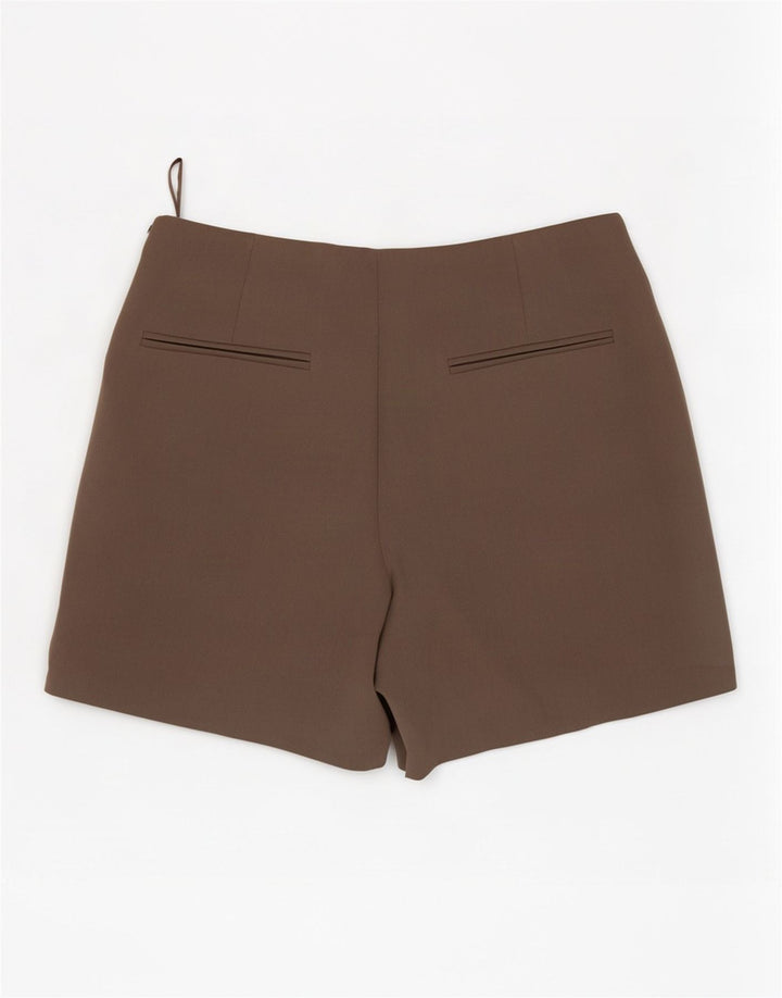 Женские шорты-шорты Zara UK 12, средний серый