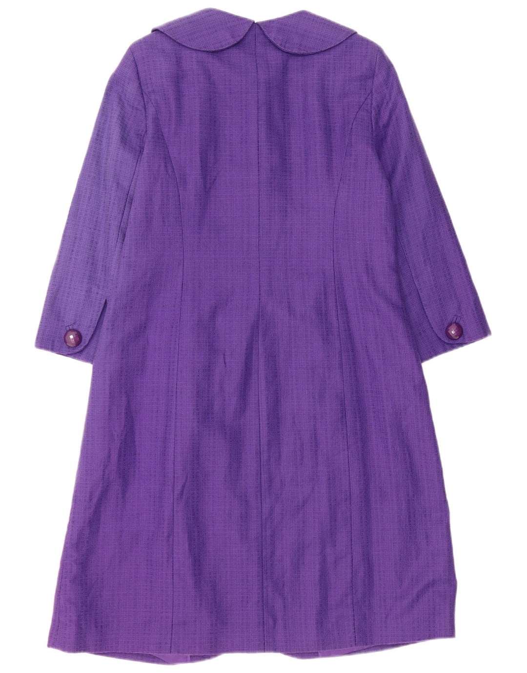 Женское пальто Monsoon UK 12, хлопковый средний фиолетовый цвет