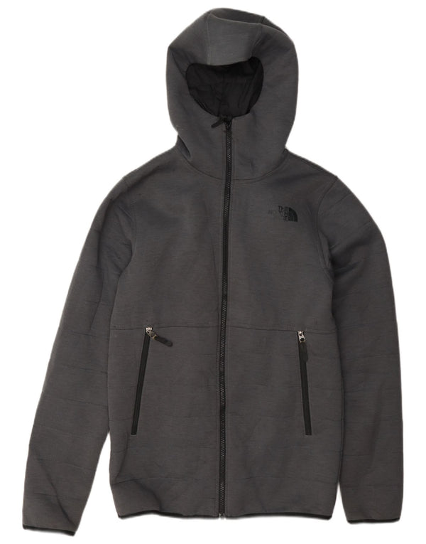 Мужская утепленная куртка с капюшоном The North Face UK 34 XS Серый полиэстер