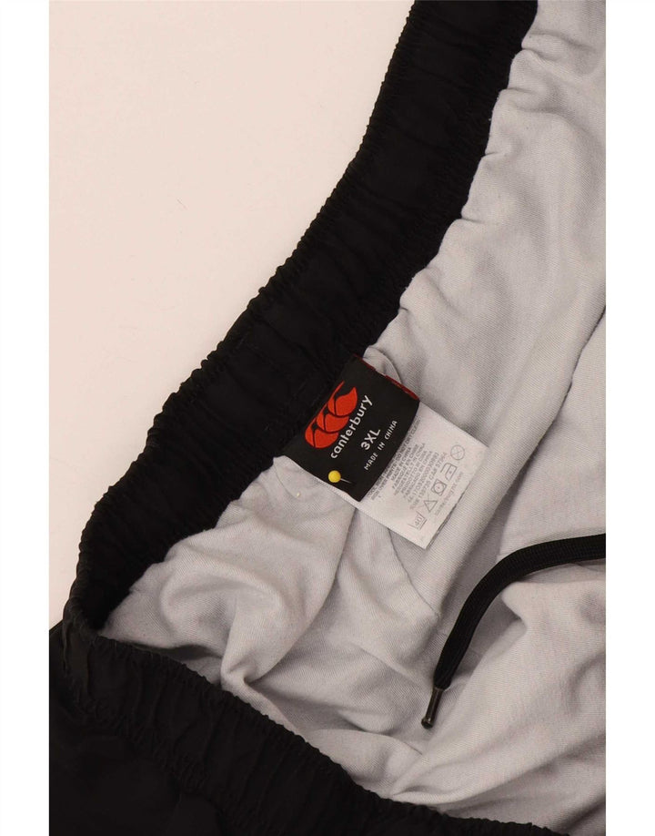 Мужские спортивные брюки Canterbury 3XL черные из полиэстера