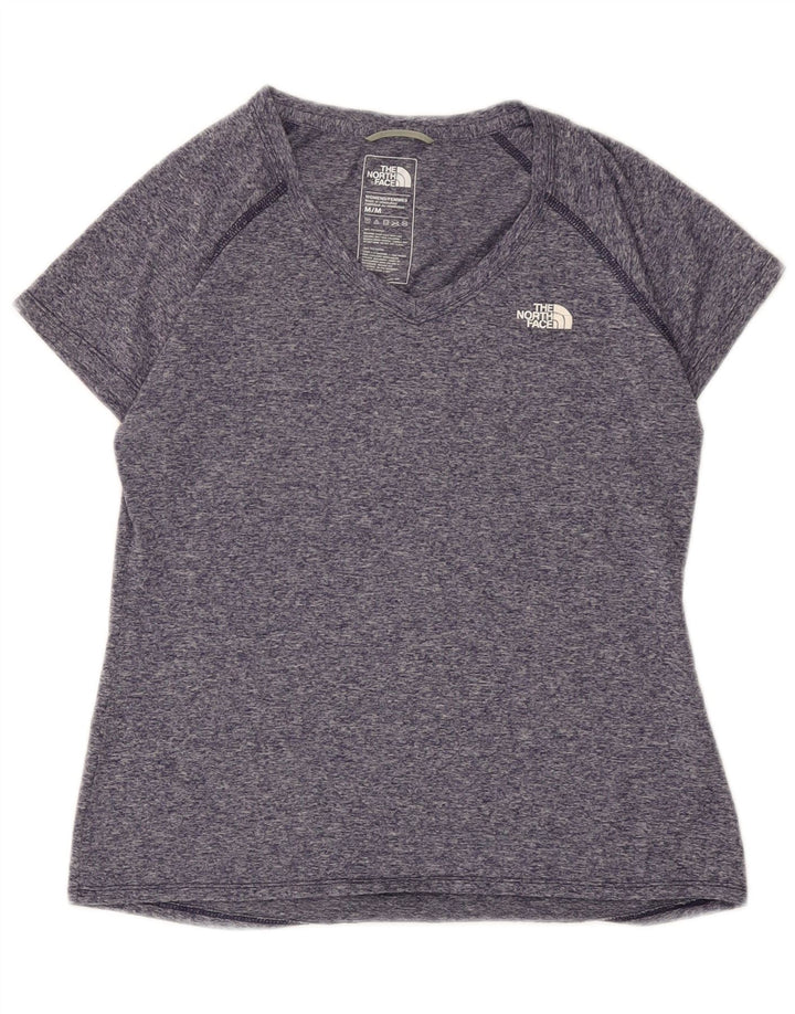 Женская футболка The North Face Top UK 12, средний темно-синий, полиэстер с крапинками