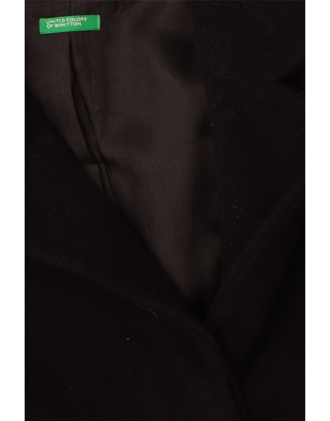 Женское пальто Benetton UK 10 маленькое черное