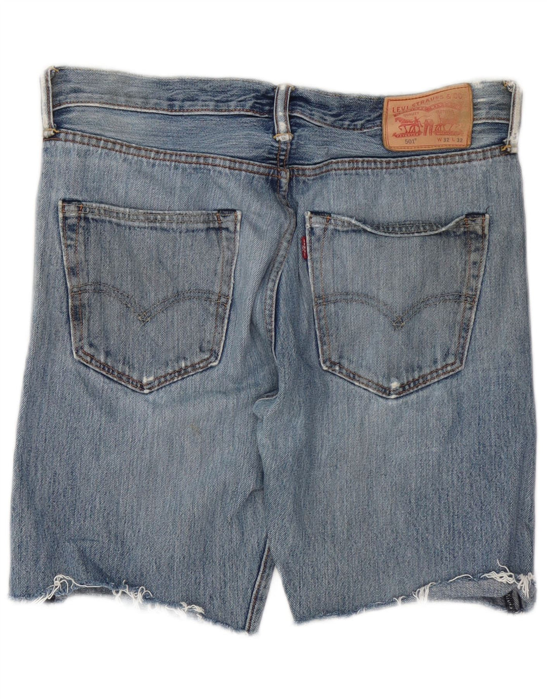 Мужские джинсовые шорты Levi's 501 W32, средний синий, хлопок