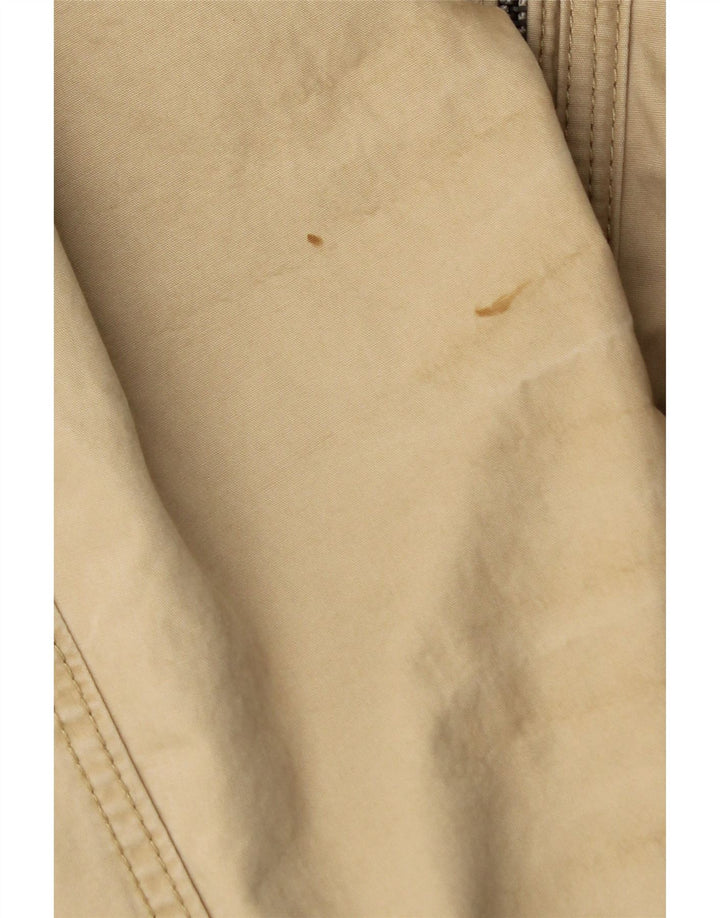 Мужская куртка-бомбер HOLLISTER UK 42 XL, бежевый хлопок