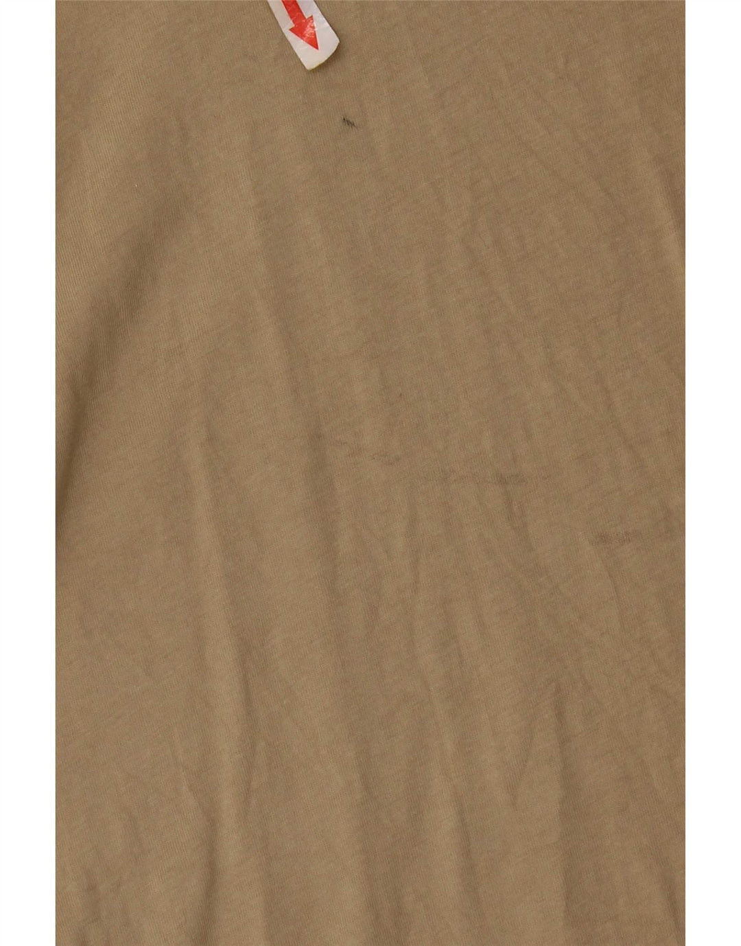 Мужская футболка Nike Top Medium Бежевый Хлопок