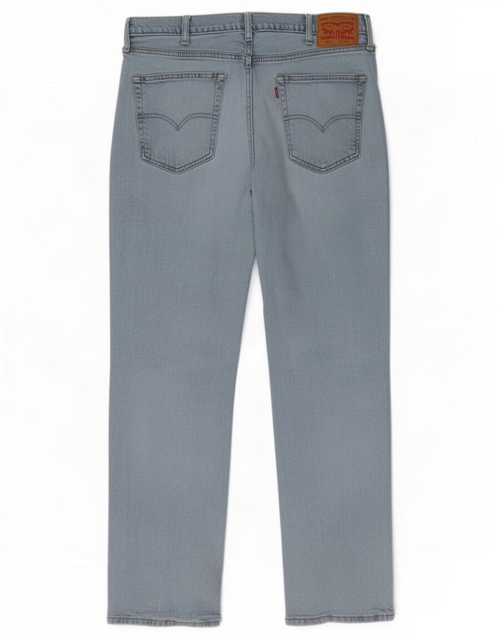 Мужские прямые джинсы Levi's 514 W38 L32 синие, хлопок