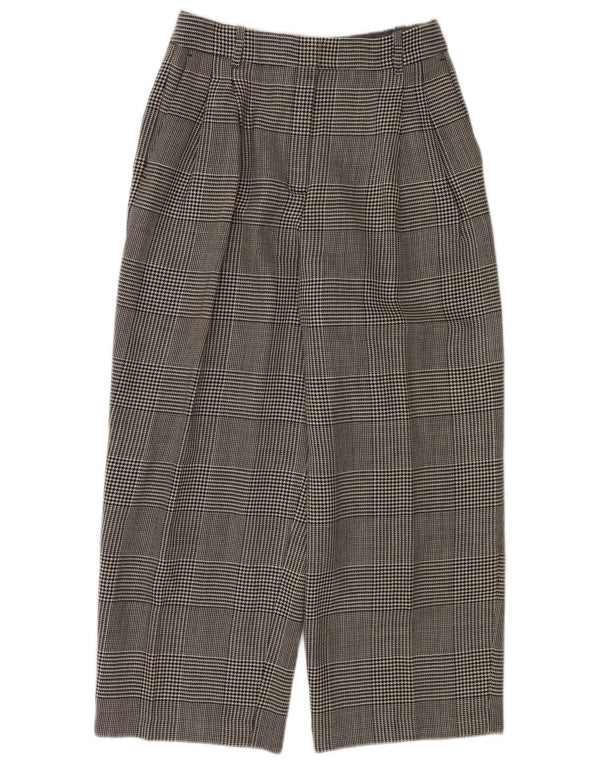 Женские брюки-чиносы Massimo Dutti с высокой талией EU 38 Small W28 L25 Серые
