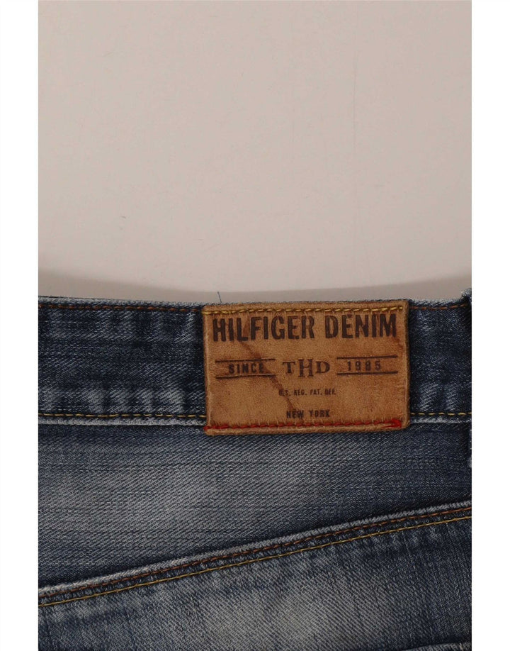 Мужские прямые джинсы Tommy Hilfiger W34 L32 синие