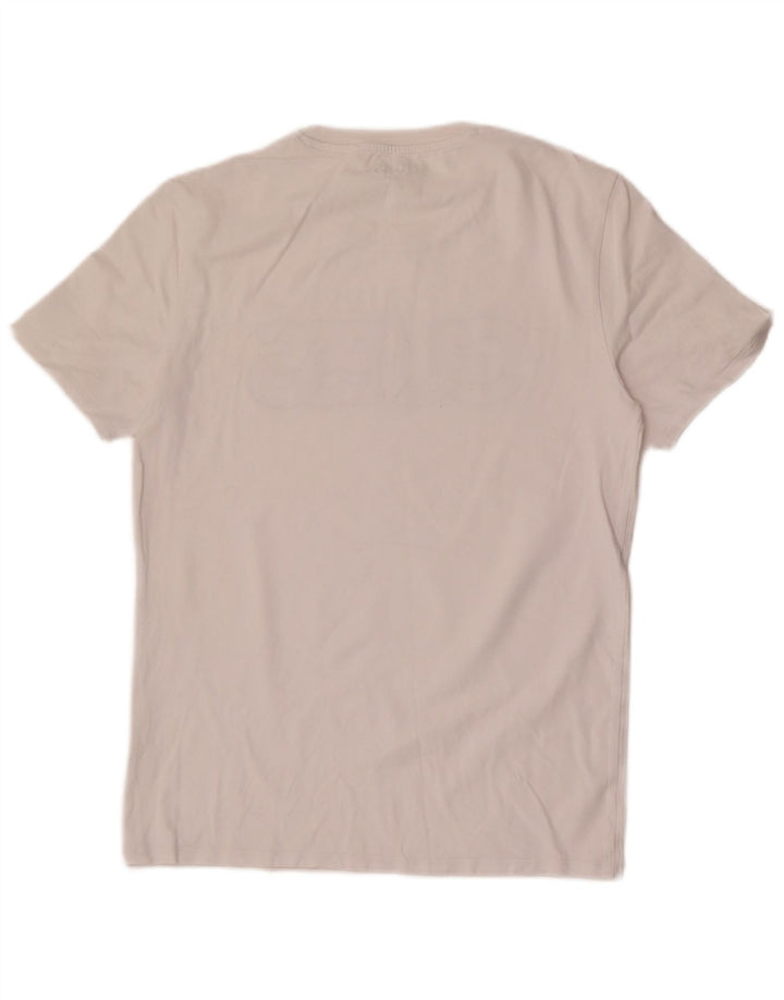 Мужская футболка Guess Slim Fit с рисунком, средний белый