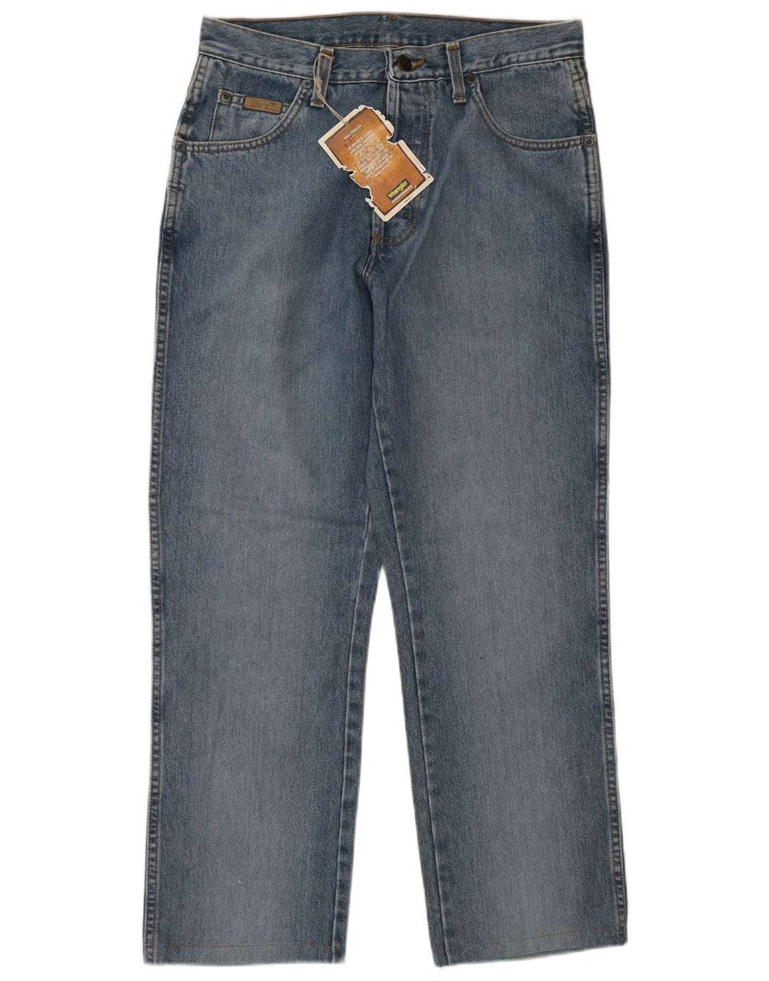 Мужские прямые джинсы Wrangler Texas W32 L28, синий хлопок