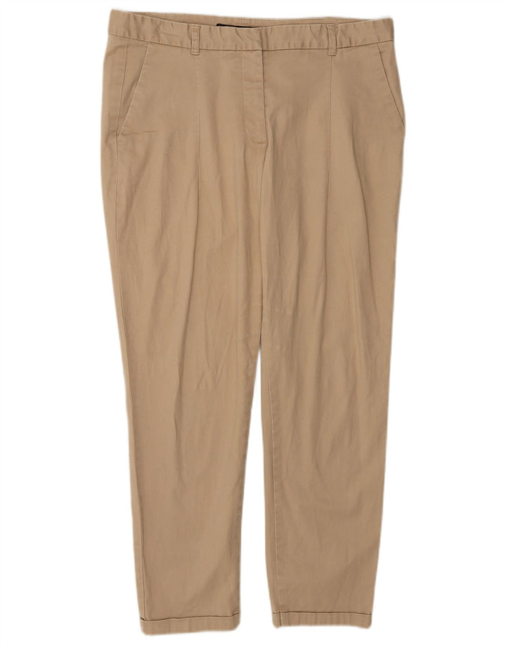 Женские брюки-чиносы Zara EU 40 Medium W30 L25 Бежевые