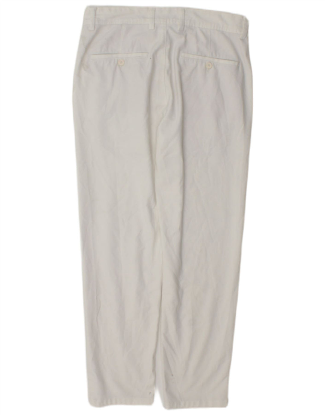 Мужские узкие брюки-чиносы Zara EU 38 Small W30 L28, белый полиэстер