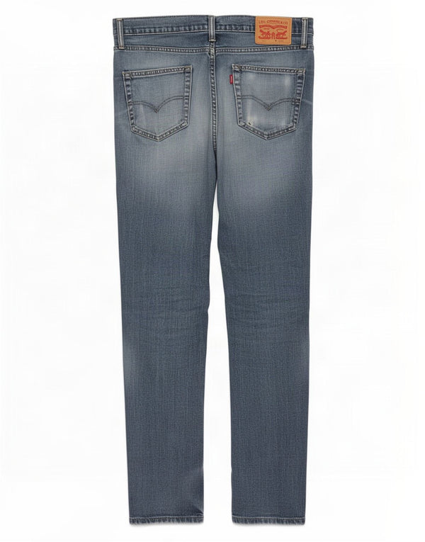 Мужские джинсы Levi's Slim 511 W33 L34 синие, хлопок