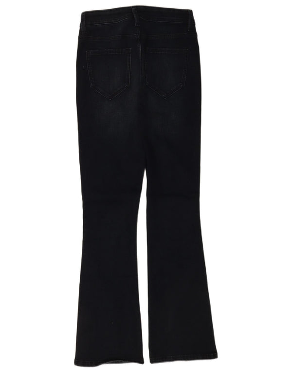 Женские узкие расклешенные джинсы Marks & Spencer UK 8 Small W26 L28 Темно-синие