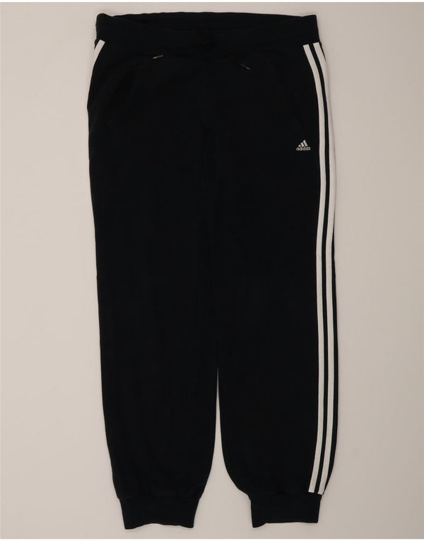 Женские спортивные брюки Adidas Joggers UK 12, средний темно-синий, хлопок