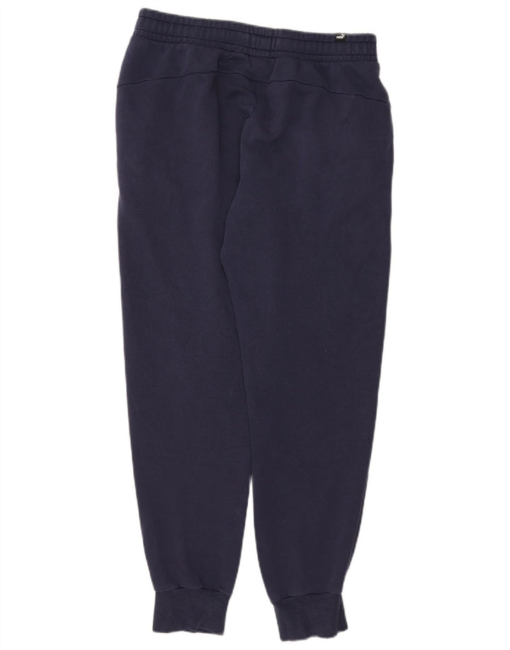 PUMA Womens Tracksuit Trousers Joggers UK 14 Medium  Navy Blue
