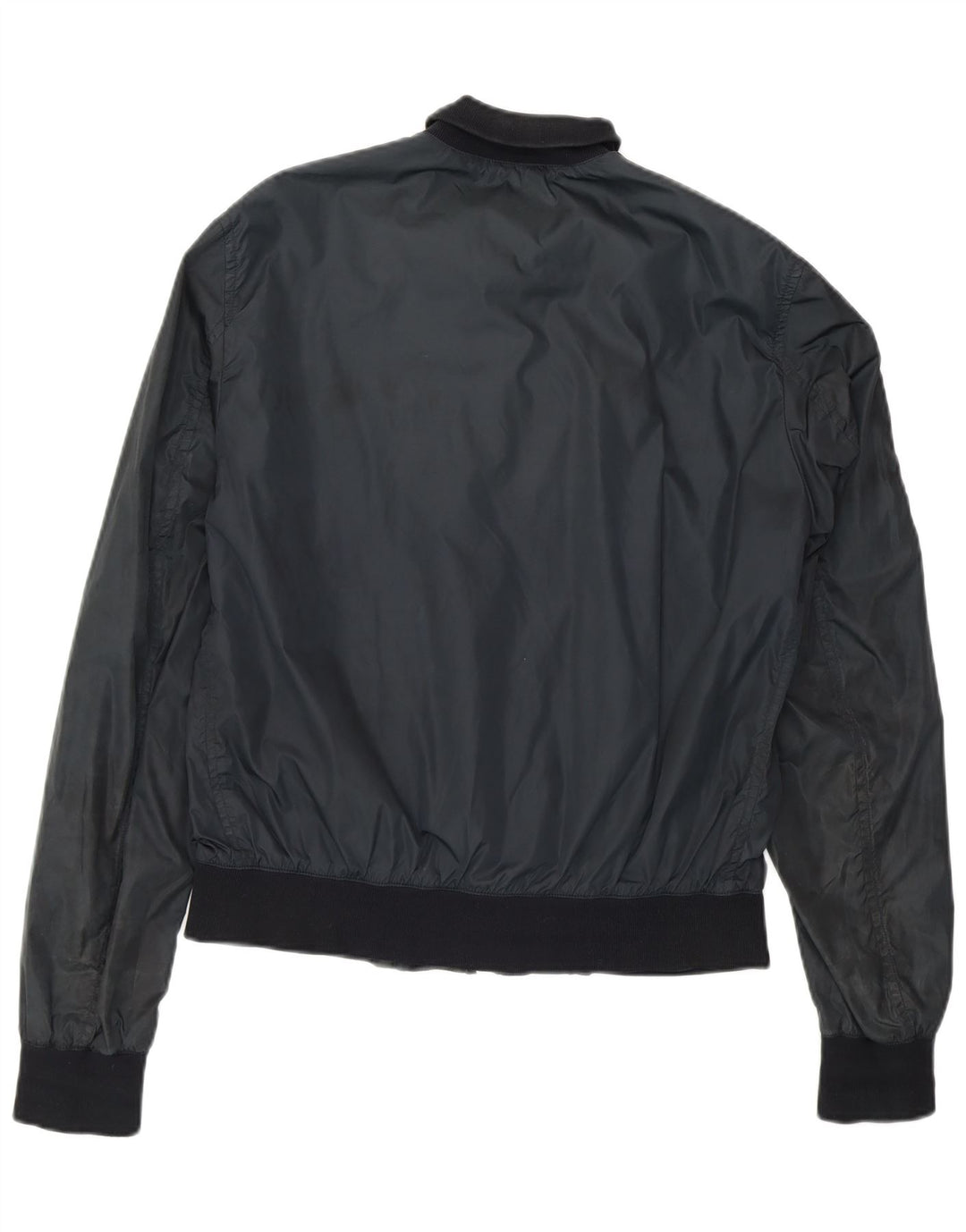 CESARE PACIOTTI 4US Женский бомбер с графическим рисунком IT 46 Большой Темно-Синий