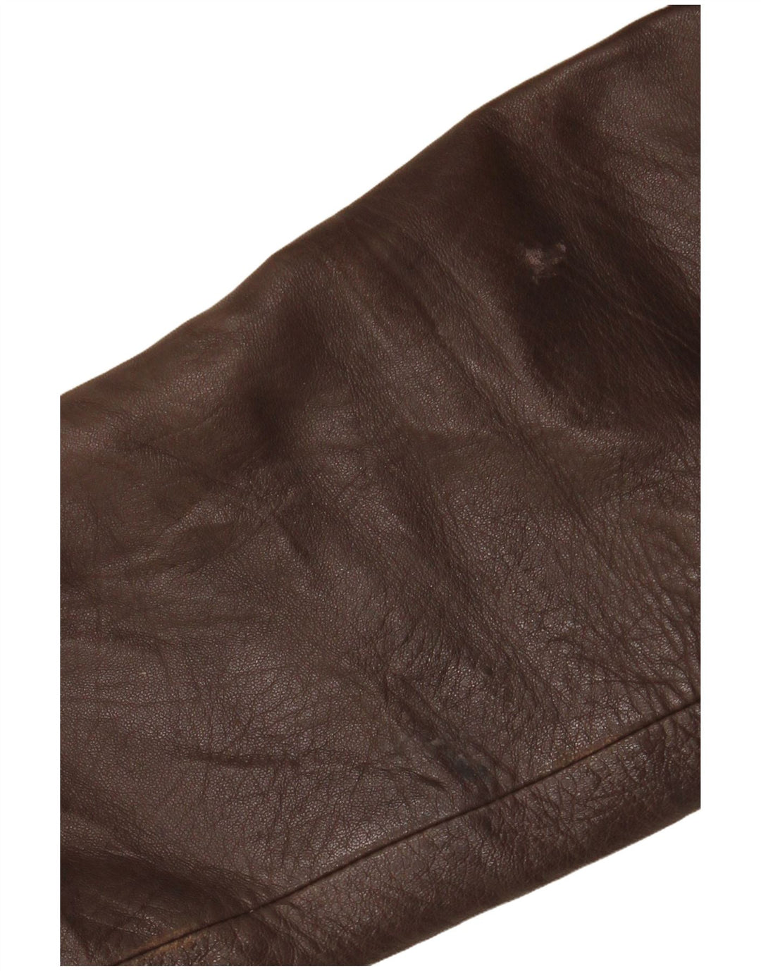 ВИНТАЖНАЯ Женская Кожаная Куртка UK 14 Средне-Коричневая Кожа Argyle/Diamond