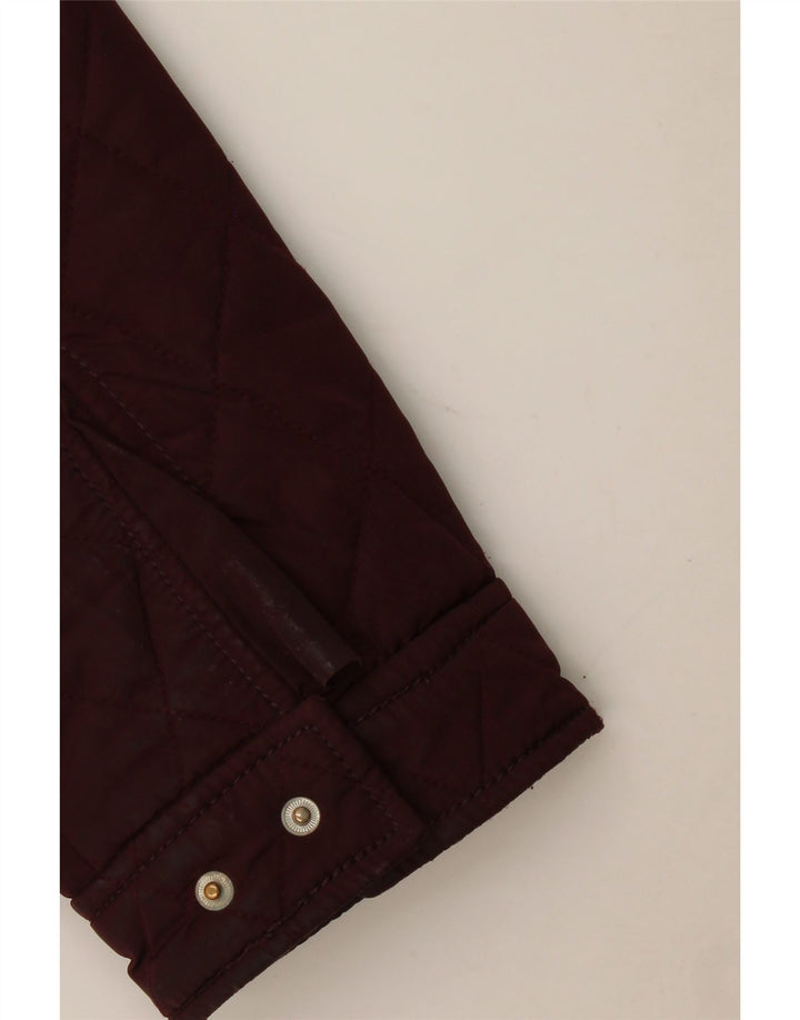 Мужская стеганая куртка Zara UK 44 2XL бордовая