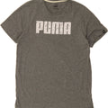 PUMA Mens Graphic T-Shirt Top Large Grey Cotton Vintage Puma and Second-Hand Puma from Messina Hembry 