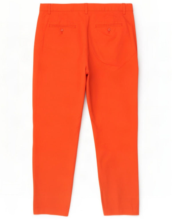 Женские брюки-капри узкого кроя Marks & Spencer UK 10 Small W28 L23 Оранжевый