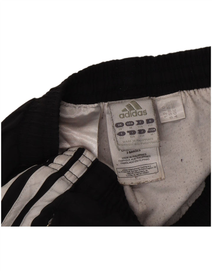 Спортивный костюм Adidas для мальчиков, брюки для бега, 11-12 лет, черный полиэстер
