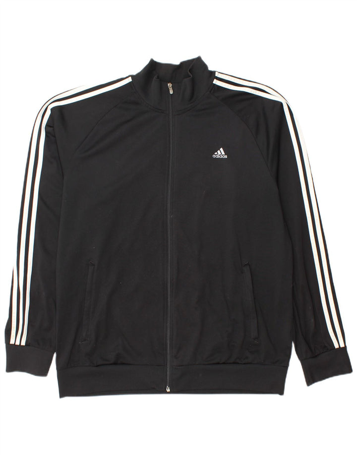 Adidas Mens Clima 365 Спортивный костюм Верхняя куртка XL Черный полиэстер