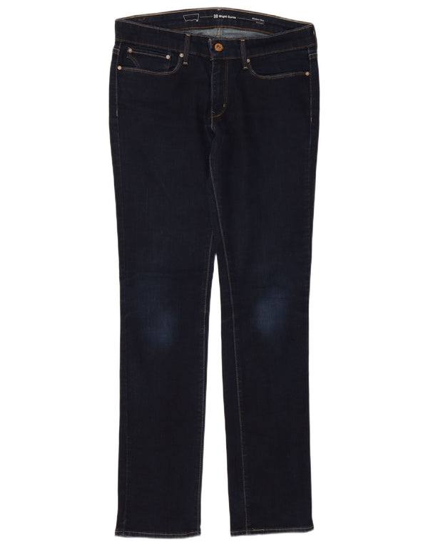 Женские прямые джинсы с легкой посадкой Levi's W30 L32, темно-синие