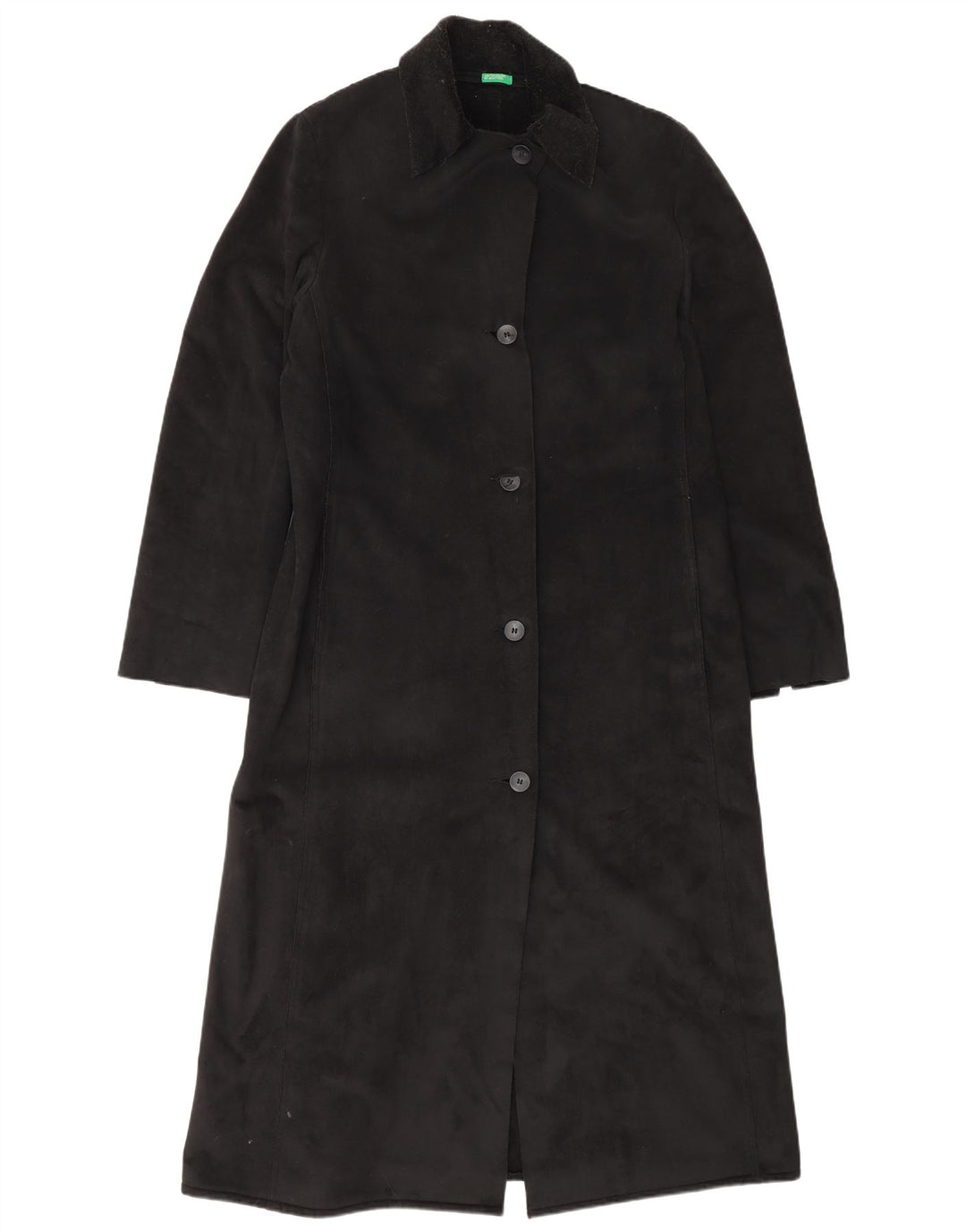 Женское пальто Benetton UK 14 Medium Black