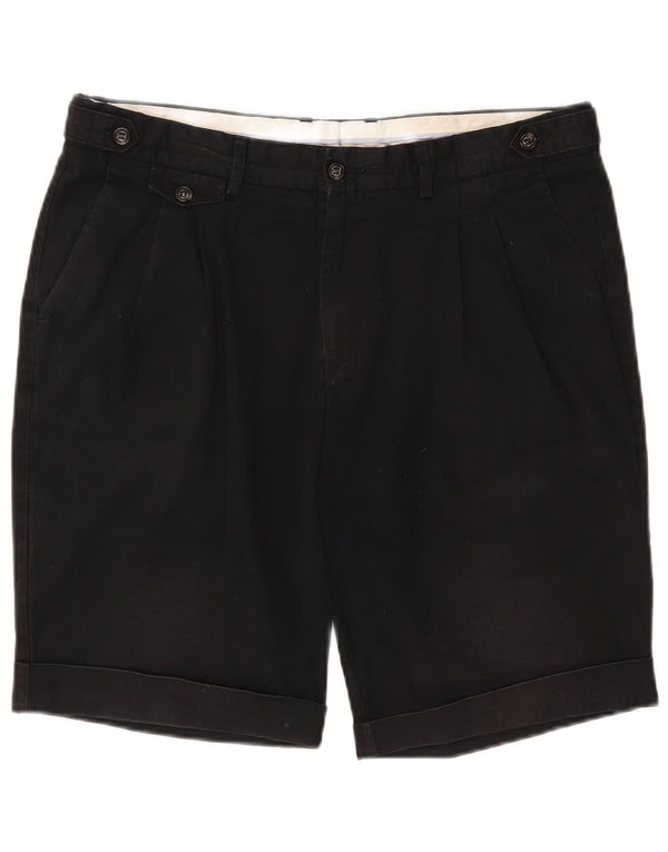 Мужские шорты чинос Zara EU 44, большие, W34, черный хлопок